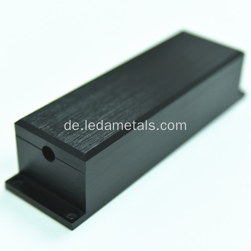 Anodierter Aluminium -Extruded Case CNC Aluminium -Extrusionsteil